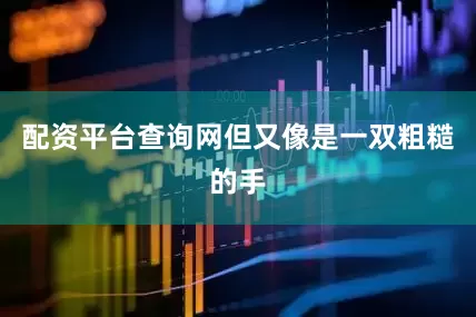 配资平台查询网但又像是一双粗糙的手